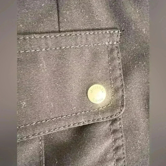 Michael Kors Belted Shirt Dress size Large Navy Blue - Picture 4 of 11